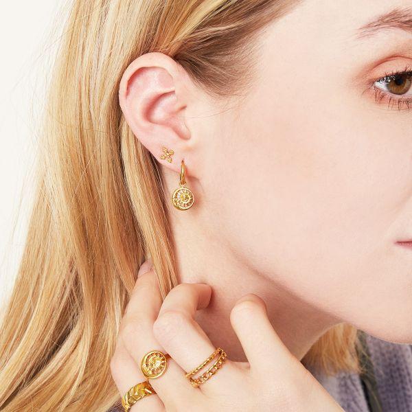 Boucle d'Oreille Sun-Moon Paris Flavor