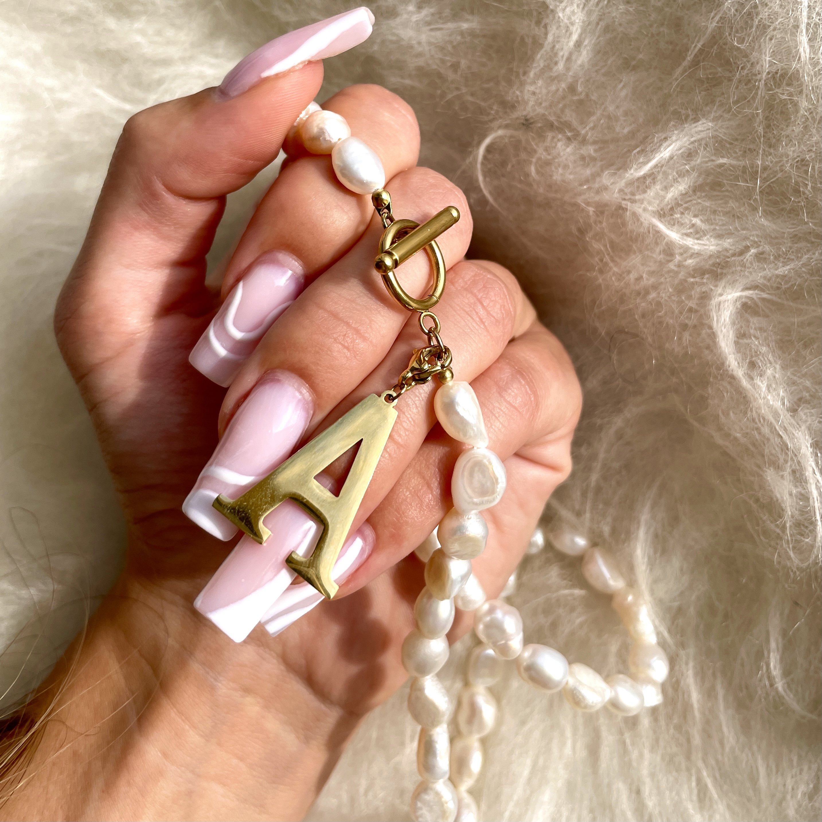 Collier Initiale Pearls Paris Flavor