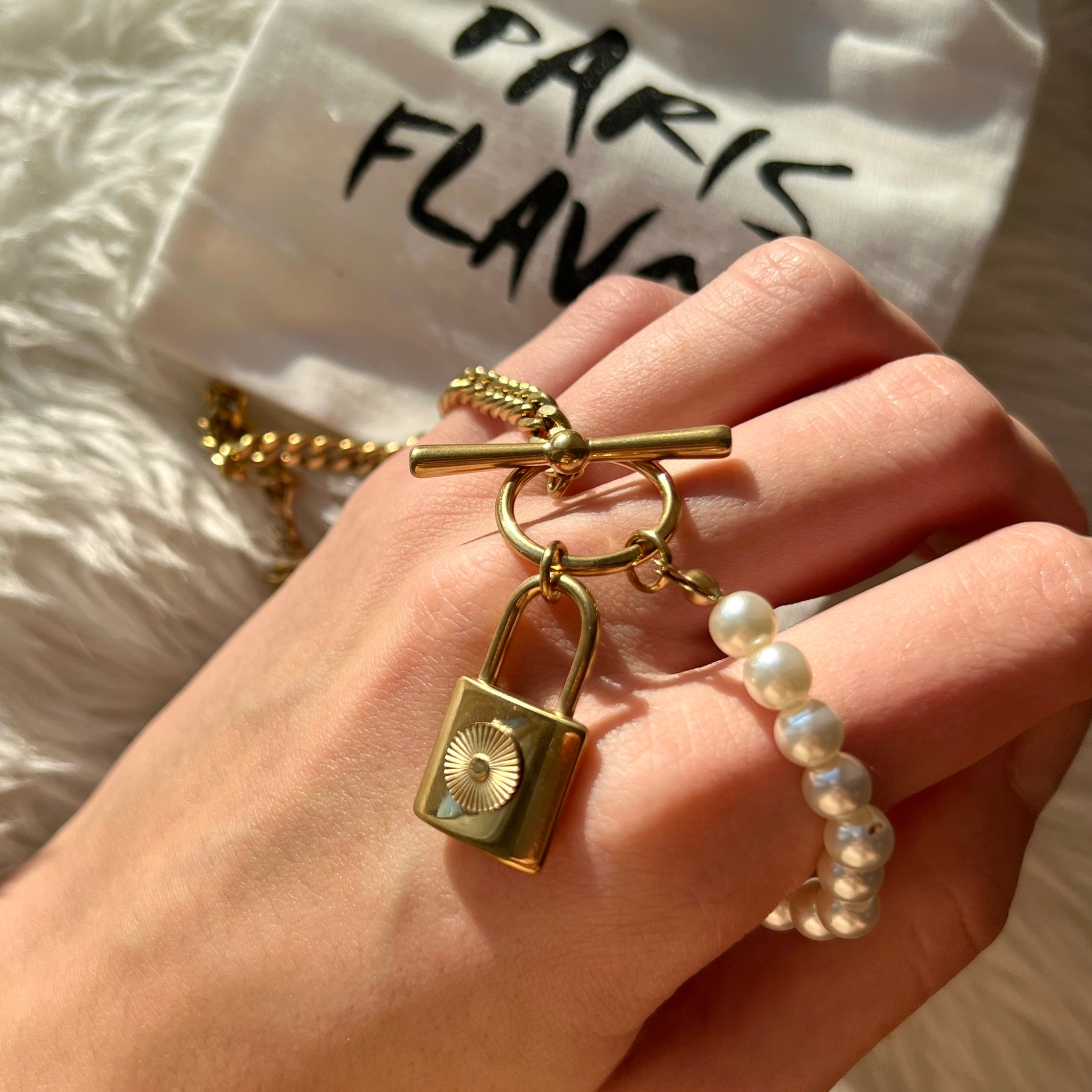 Collier Locker avec Cadenas Paris Flavor