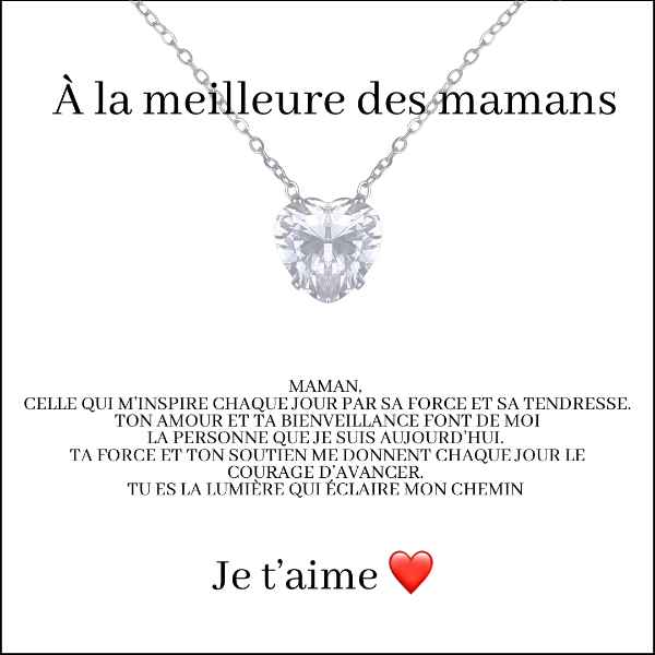 Coffret Collier "À la Meilleure des Mamans"