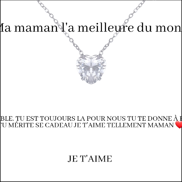 Coffret Collier "À la Meilleure des Mamans"