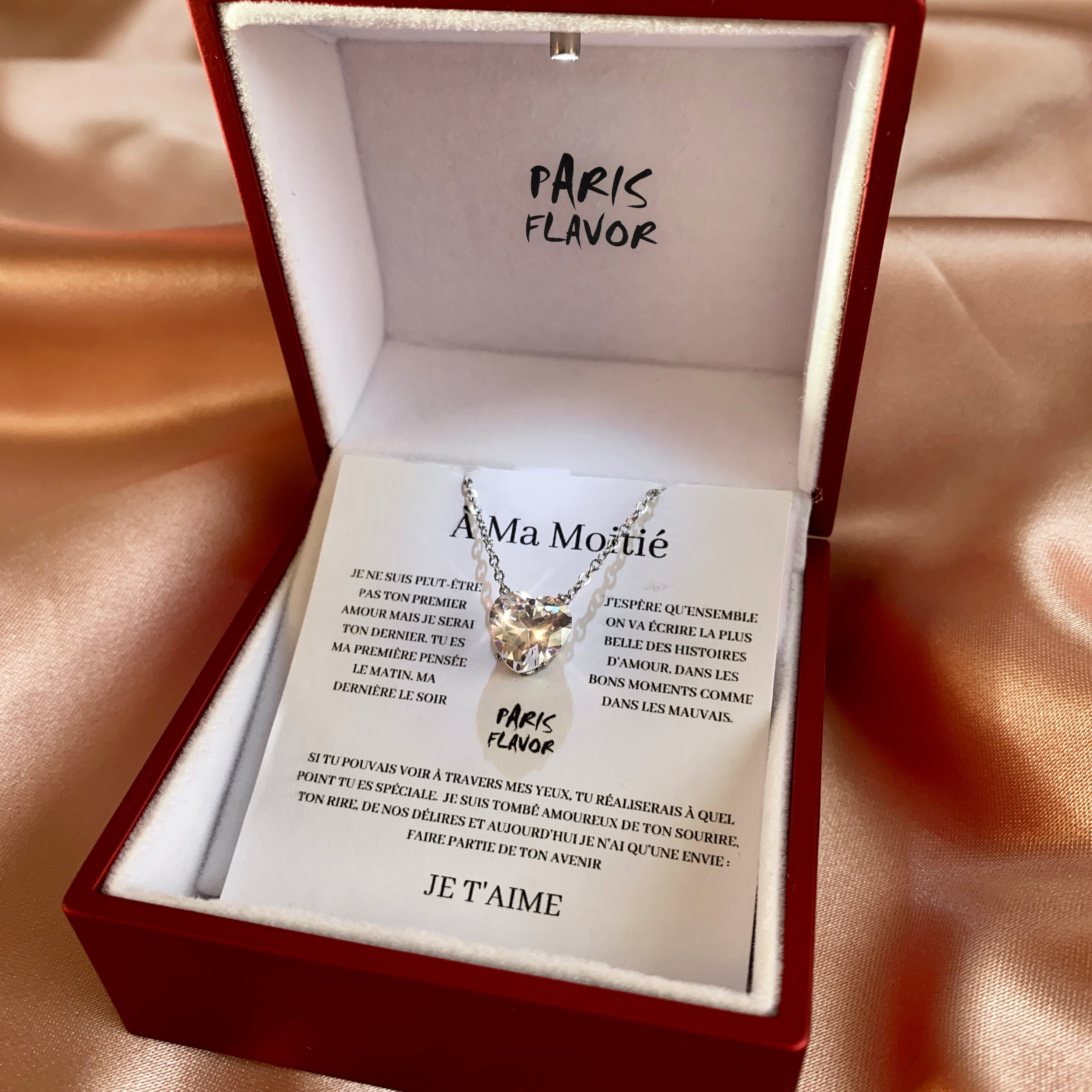 "To My Half" Necklace Box