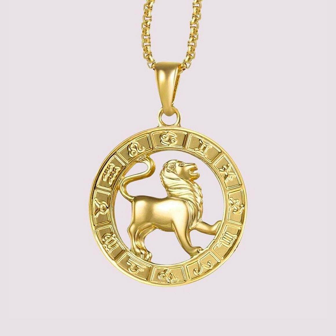 Collier Zodiac Wonder ParisFlavor Lion 